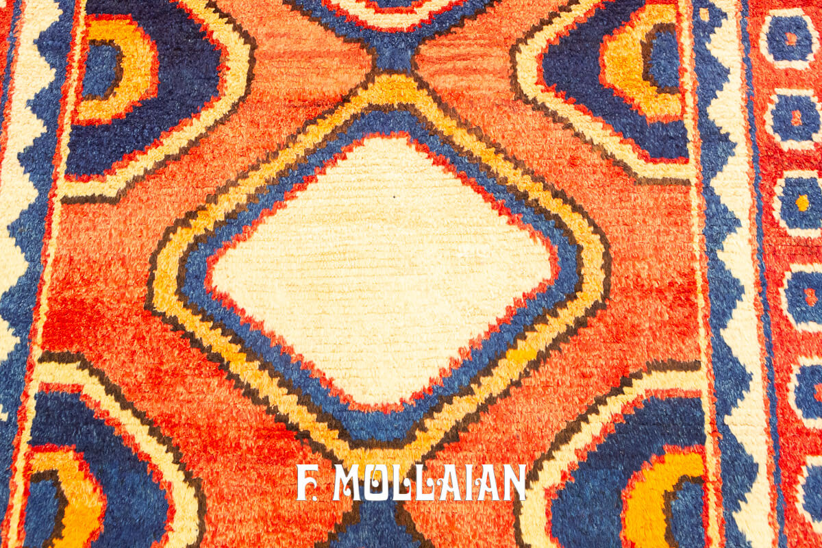 Tapis Tribaux Conception Géométrique Bakhtiari Gabbeh n°:710153